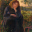 Seated Peasant 1892 Painting by Camille Pissarro Fine Art Print (6 Sizes)