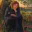 Seated Peasant 1892 Painting by Camille Pissarro Fine Art Print (6 Sizes)