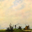 Sea Beach with Fisherman (the Fisherman) art print by Caspar David Friedrich (1807)