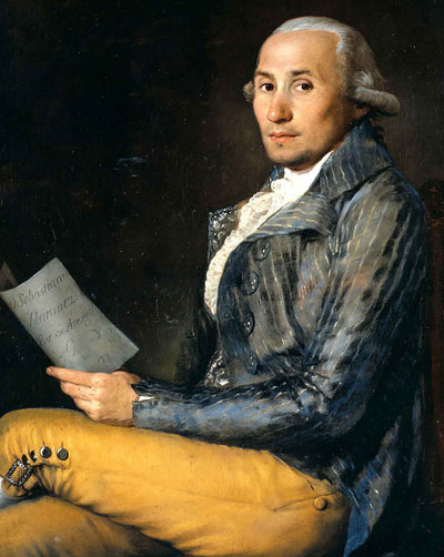 Sebastian Martinez art print by Francisco Goya (1792)
