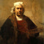 Self-Portrait (1665) fine art print by Rembrandt (1665)