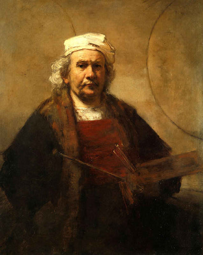 Self-Portrait (1665) fine art print by Rembrandt (1665)