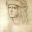 Self Portrait 1499 Painting by Raphael Art Print (6 Sizes) - Restored