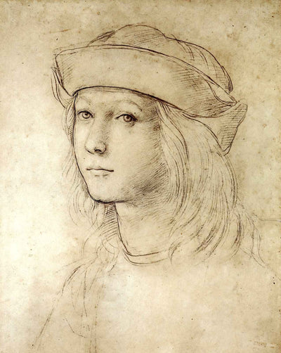 Self Portrait fine art print by Raphael (1499)