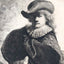 Self-Portrait in a Soft Hat and Embroidered Cloak 1631 Rembrandt Print (6 Sizes)