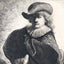 Self-Portrait in a Soft Hat and Embroidered Cloak painting by Rembrandt (1631)