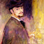 Self-Portrait at the Age of Thirty Five Art Print 1876 by Renoir (6 Sizes)