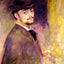 Self-Portrait at the Age of Thirty Five Art Print 1876 by Renoir (6 Sizes)