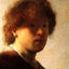Self-Portrait As a Young Man 1628 Painting by Rembrandt Art Print (6 Sizes)