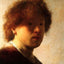 Self-Portrait As a Young Man fine art print by Rembrandt (1628)