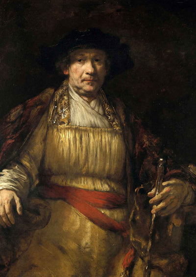 Self-Portrait 1658 Painting by Rembrandt Fine Art Print (6 Sizes)