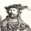 Self-Portrait in Velvet Cap and Plume 1638 by Rembrandt Fine Art Print (6 Sizes)