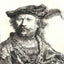 Self-Portrait in Velvet Cap and Plume 1638 by Rembrandt Fine Art Print (6 Sizes)