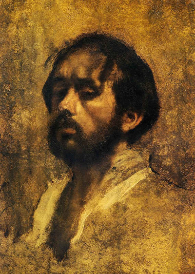 Self Portrait Fine Art Print 1863 Painting by Edgar Degas (6 Sizes) - Retouched