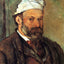Self-Portrait with White Turbaned 1882 by Paul Cezanne Fine Art Print (6 Sizes)