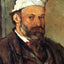Self-Portrait with White Turbaned 1882 by Paul Cezanne Fine Art Print (6 Sizes)