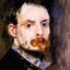 Self-Portrait Art Print 1875 Painting by Pierre-Auguste Renoir (6 Sizes)
