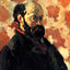 Self-Portrait in Front of Pink Background fine art print by Paul Cezanne (1875)