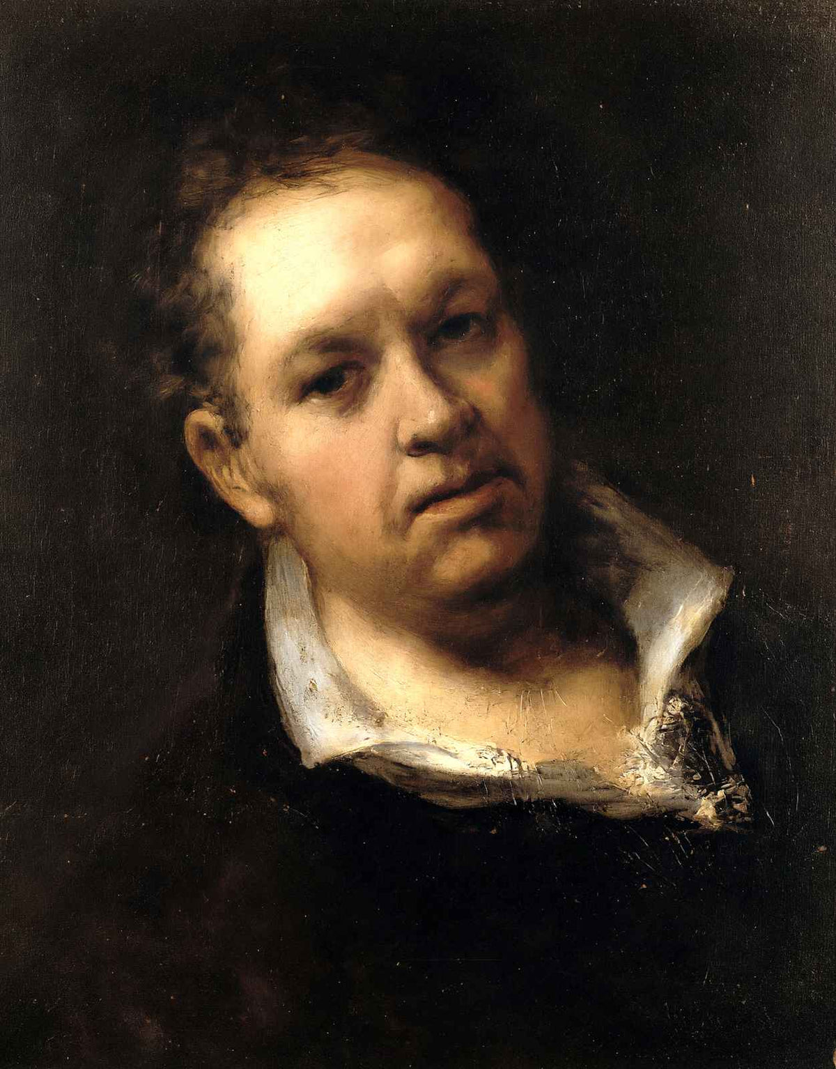 Self Portrait Art Print 1815 Painting by Francisco Goya (6 Sizes) - High Quality