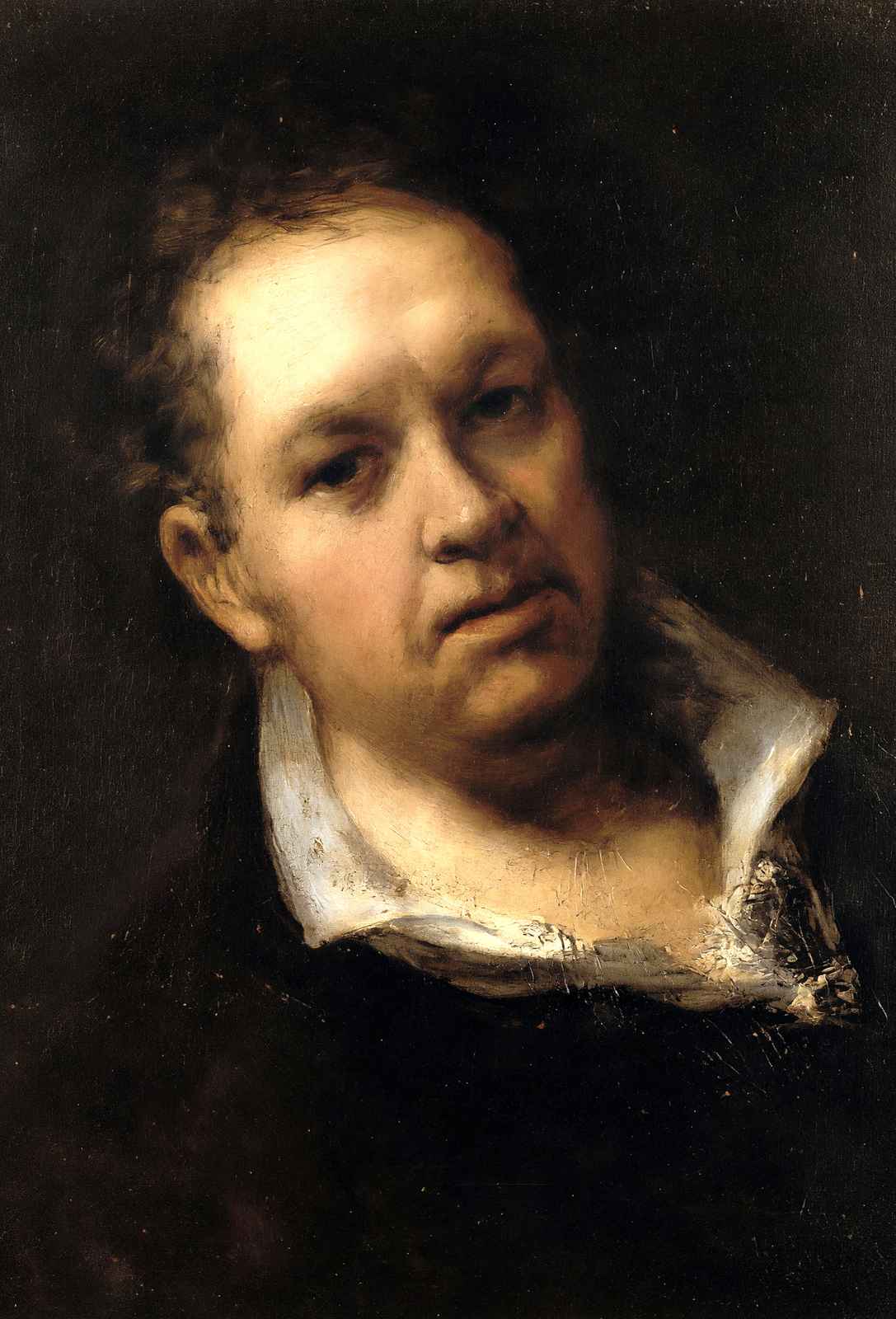 Self Portrait Art Print 1815 Painting by Francisco Goya (6 Sizes) - High Quality