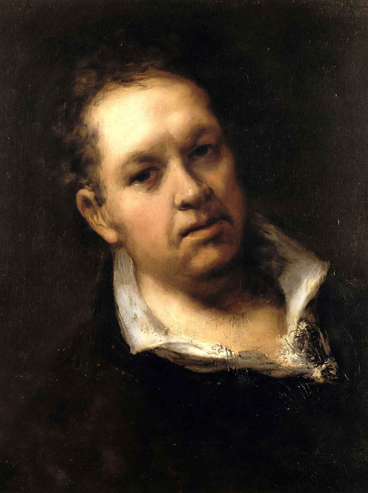 Self Portrait Art Print 1815 Painting by Francisco Goya (6 Sizes) - High Quality