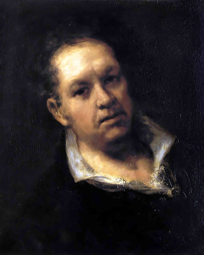 Self Portrait Painting by Francisco Goya 8x10" Art Print (High Quality)