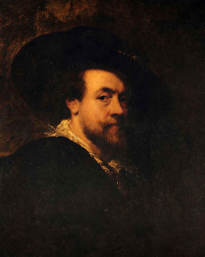 Self-Portrait art print by Peter Paul Rubens (1625)