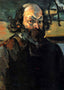 Self-Portrait Fine Art Print 1875 Painting by Paul Cezanne (6 Sizes)