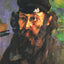 Self-Portrait in a Casquette Art Print 1872 Painting by Paul Cezanne (6 Sizes)