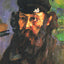 Self-Portrait in a Casquette art print by Paul Cezanne (1872)