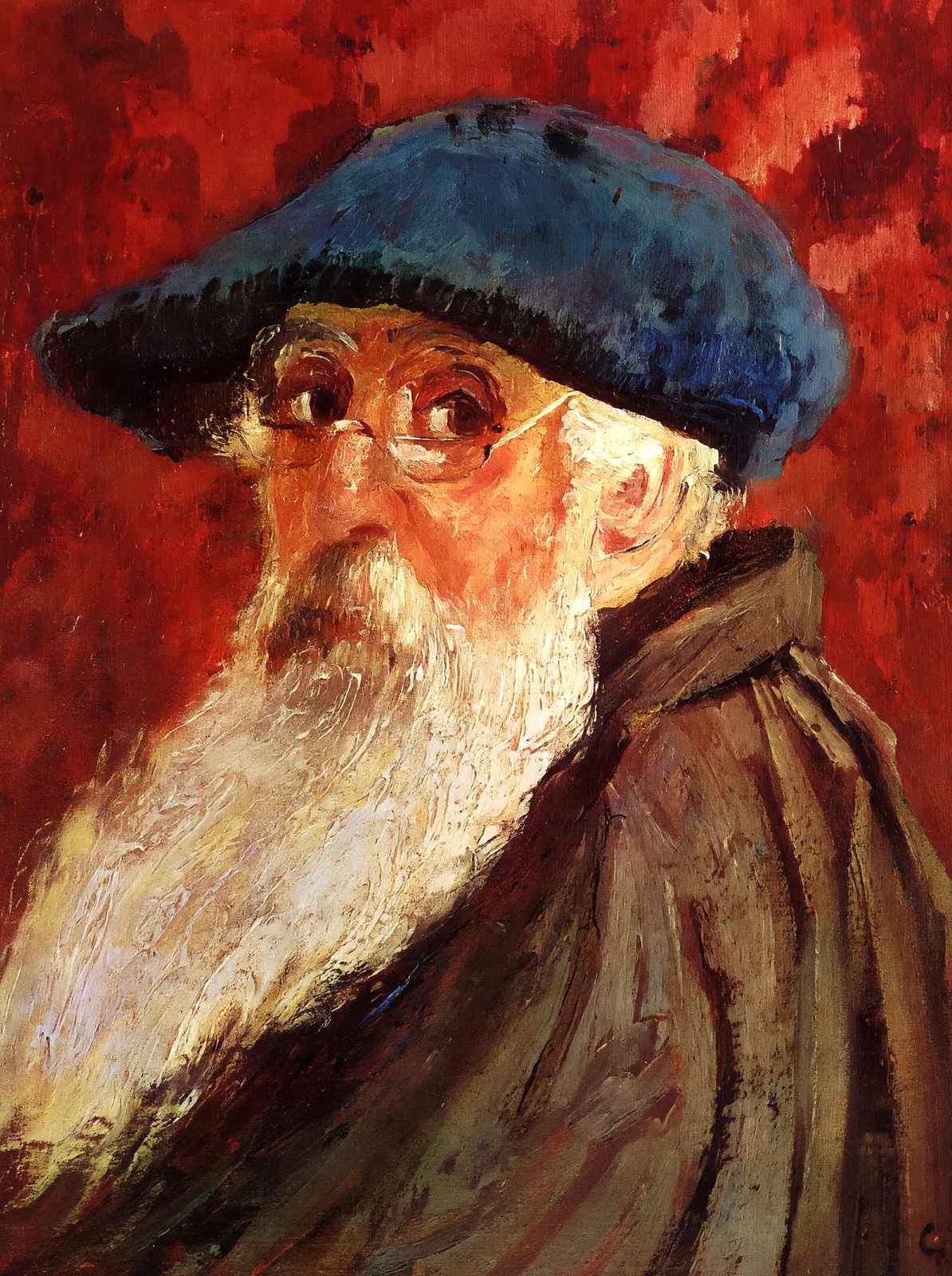 Self Portrait 1900 Painting by Camille Pissarro Fine Art Print (6 Sizes)
