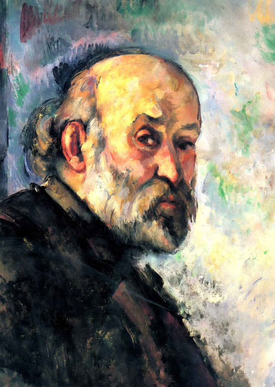 Self-Portrait 1895 Painting by Paul Cezanne Art Print (6 Sizes) - Premium Print