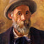 Self-Portrait (1899) art print by Pierre-Auguste Renoir (1899)