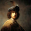 Self-Portrait in a Plumed Hat 1629 Painting by Rembrandt Art Print (6 Sizes)