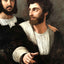 Self Portrait with a Friend Art Print 1518 Painting by Raphael (6 Sizes)