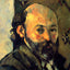 Self-Portrait in Front of Olive Wallpaper 1881 by Cezanne Art Print (6 Sizes)