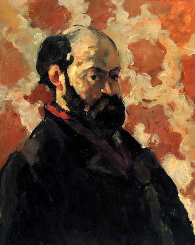 Self Portrait art print by Paul Cezanne
