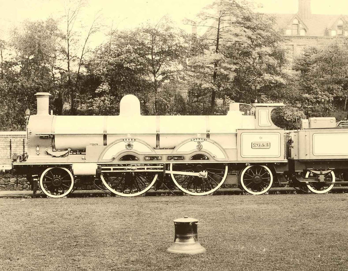 Queen Empress Compound Engine at Chicago Exhibition in 1893 Vintage Photo
