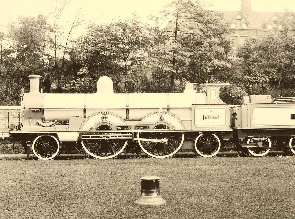 Queen Empress Compound Engine at Chicago Exhibition in 1893 Vintage Photo