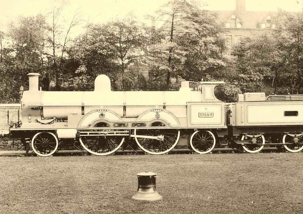 Queen Empress Compound Engine at Chicago Exhibition in 1893 Vintage Photo