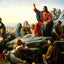 Sermon on the Mount Painting by Carl Bloch Art Print (6 Sizes) - Jesus