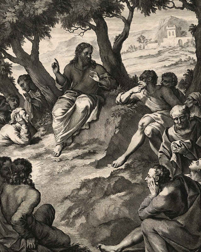 Sermon on the Mount 1798 Illustration illustration print (1798)