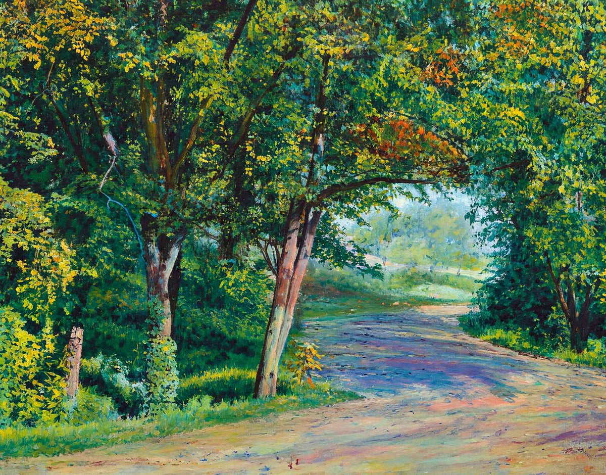 Sherwood Avenue Cherokee Park Louisville in 1907 Art Print (7 Sizes)