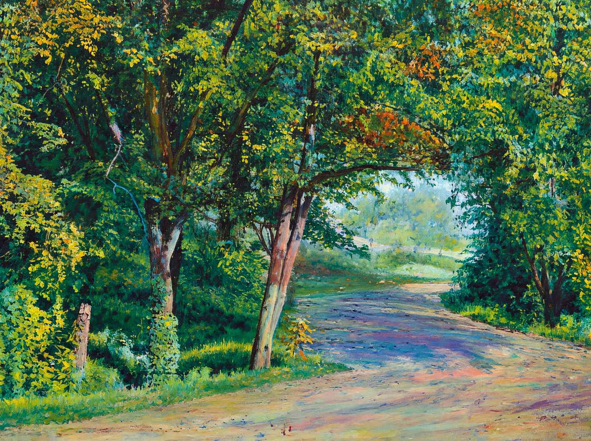 Sherwood Avenue Cherokee Park Louisville in 1907 Art Print (7 Sizes)
