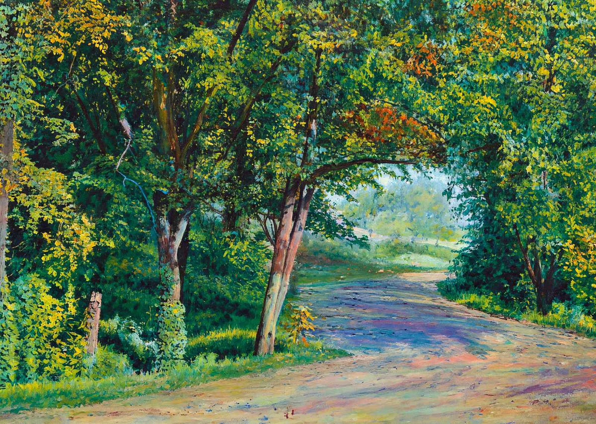 Sherwood Avenue Cherokee Park Louisville in 1907 Art Print (7 Sizes)