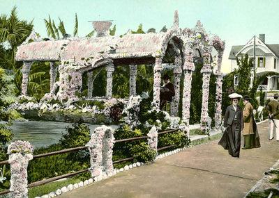 Shell Grotto St Petersburg FL in 1908 Vintage Print (7 Sizes) - Archival Paper