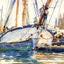 Shipping, Majorca 1908 Painting by John Singer Sargent Art Print (6 Sizes)