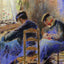 Shoemakers 1878 Painting by Camille Pissarro Art Print (6 Sizes) - Restored