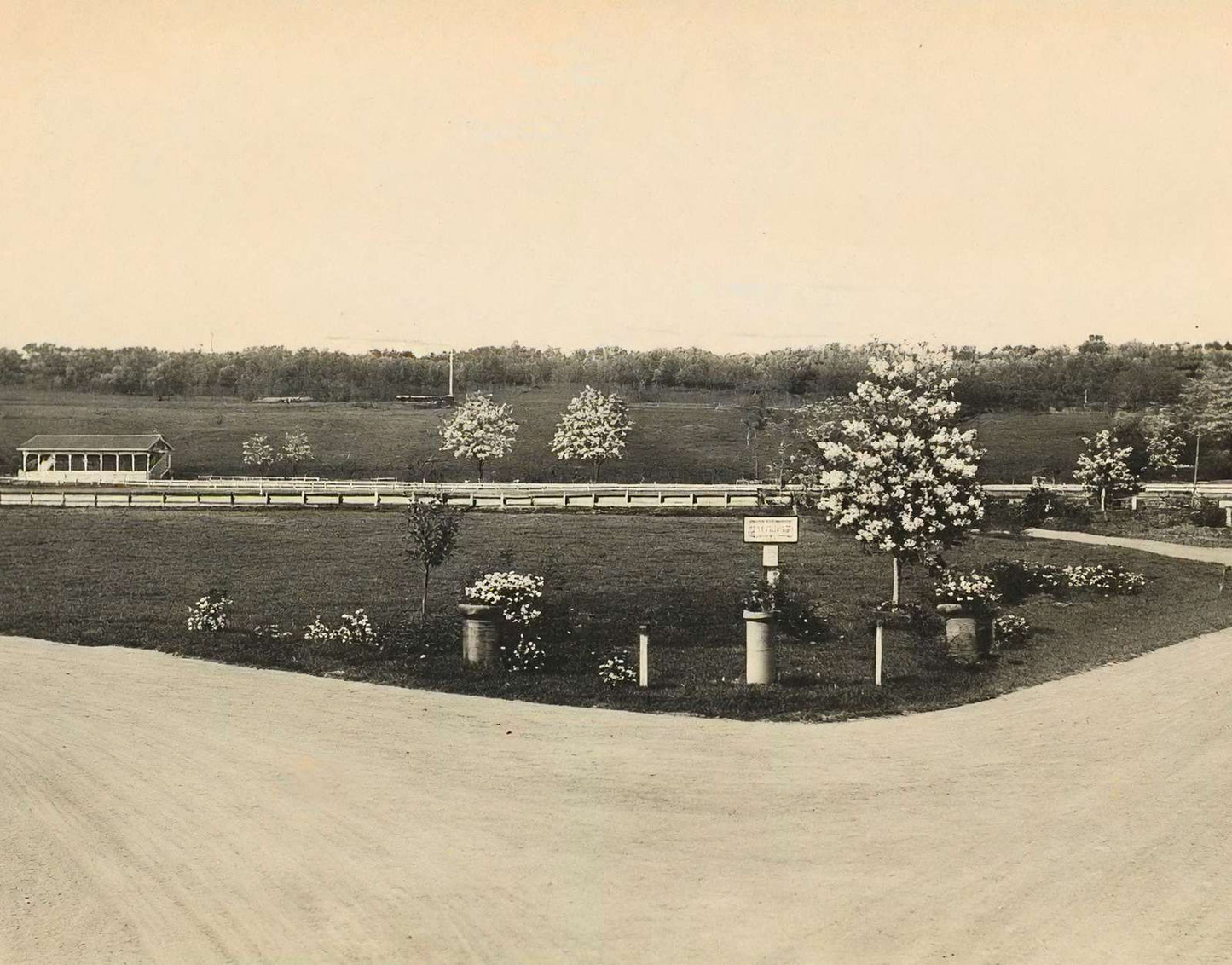 Sibley Park and Race Track Mankato MN in 1907 Vintage Print (7 Sizes)