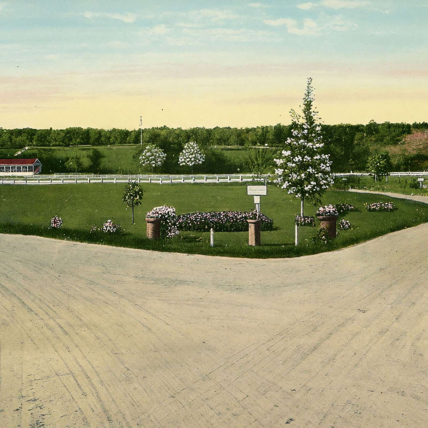 Sibley Park and Race Track Mankato MN in 1906 Vintage Print (7 Sizes)